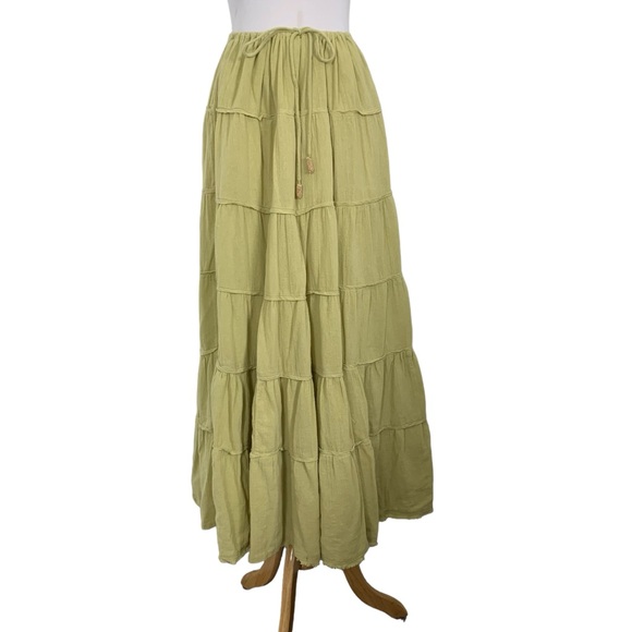 Free People Dresses & Skirts - Free People Simply smitten tiered maxi skirt Size L
